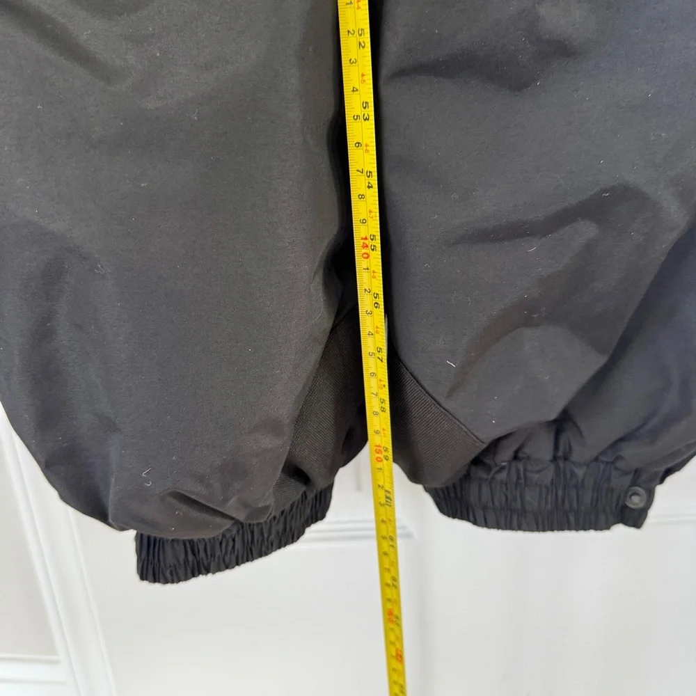 Columbia Snowsuit Men’s XL Black Colorblock Belted Vintage 90s 80s Ski Bib Retro